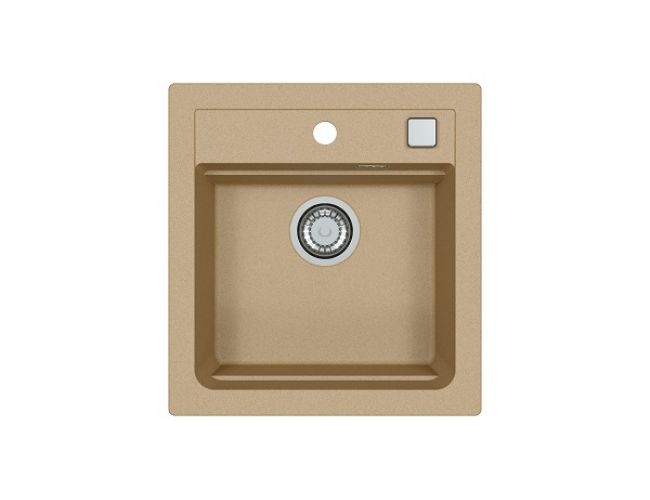 Fregadero de granito beige