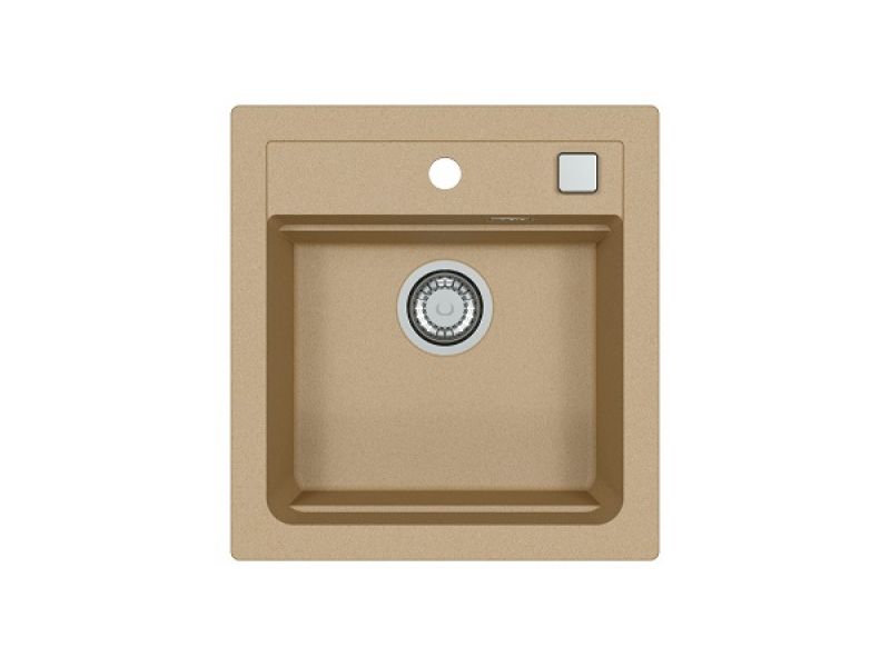 Fregadero de granito beige