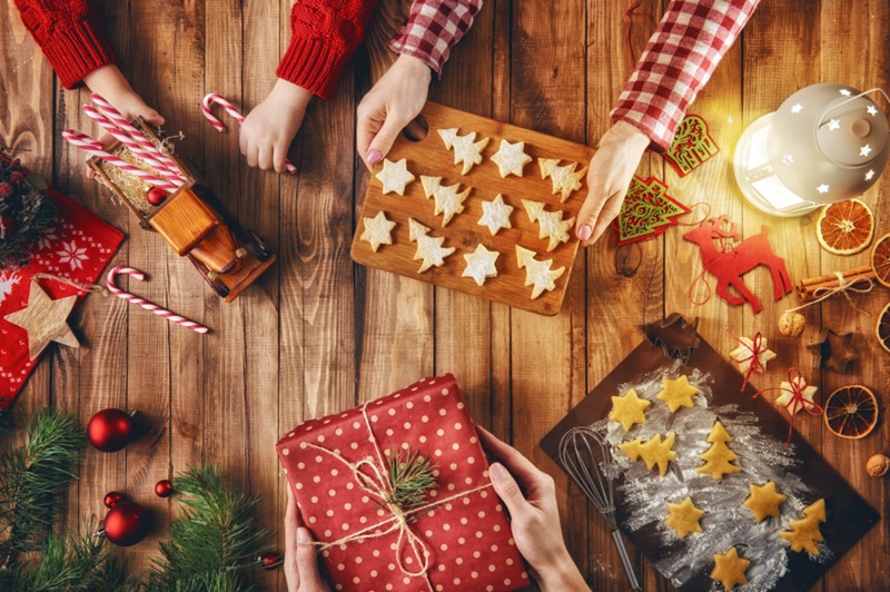 Pre-festive and festive time in the kitchen