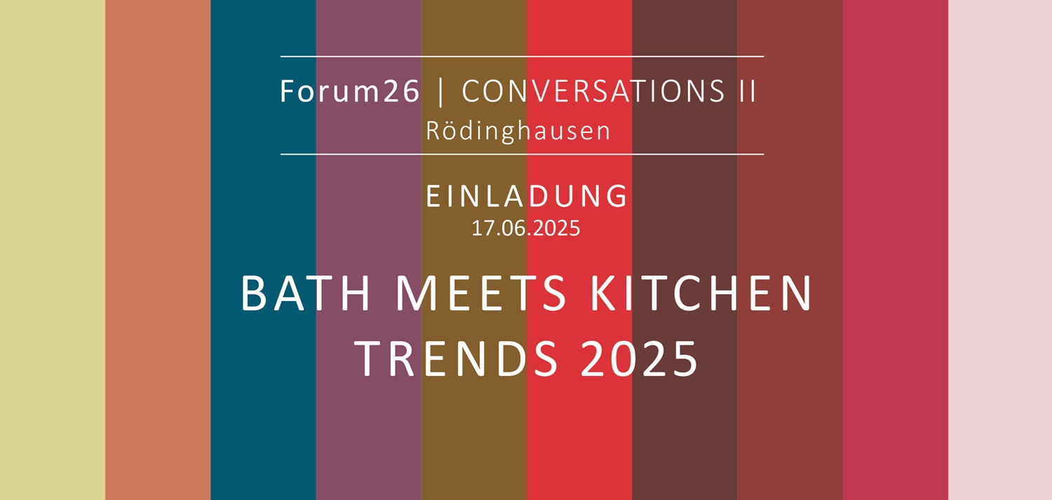 EVENT: Conversations II - Bath meets Kitchen Trends 2025
