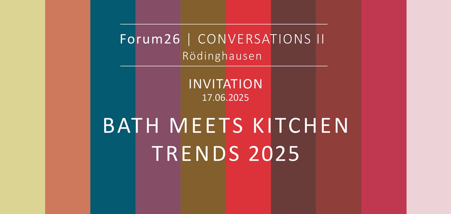 EVENT: Conversations II - Bath meets Kitchen Trends 2025