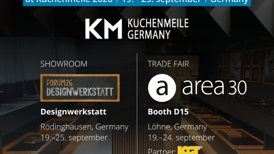 Visit us at Küchenmeile 2026