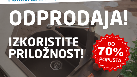 Akcija - Alveus pomivalna korita!