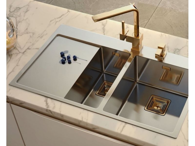 Detergent dispenser Monarch collection on Stylux kitchen sink