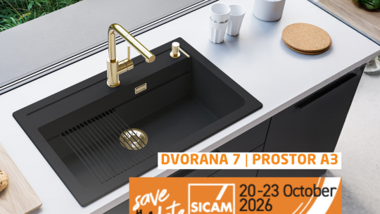 Alveus en la feria SICAM 2026 en Italia