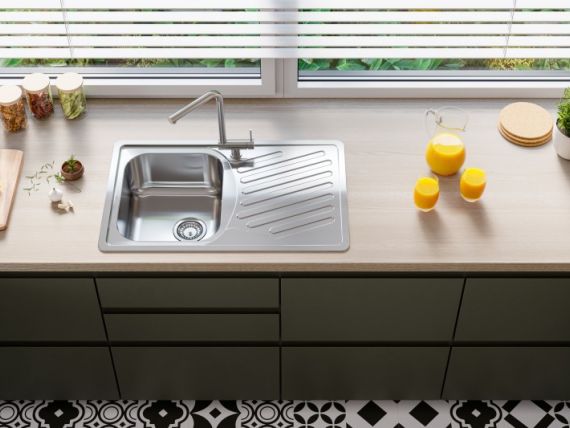 Foldable kitchen taps
