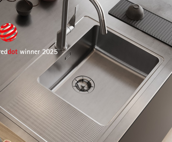 Fregadero de cocina de acero inoxidable Alveus One