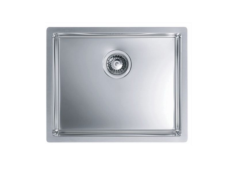 Pomivalno korito, QUADRIX 50, F/S/U vgradnja, enojno, 540x440