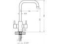 dimenzije kuhinjske armature Duplex