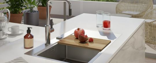 Inox stainless steel kitchen sink