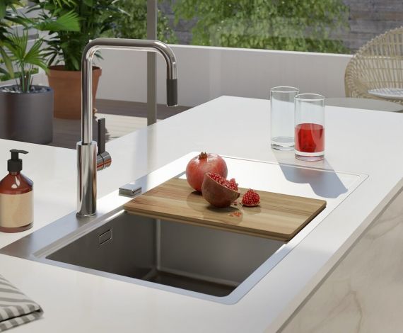 Inox stainless steel kitchen sink