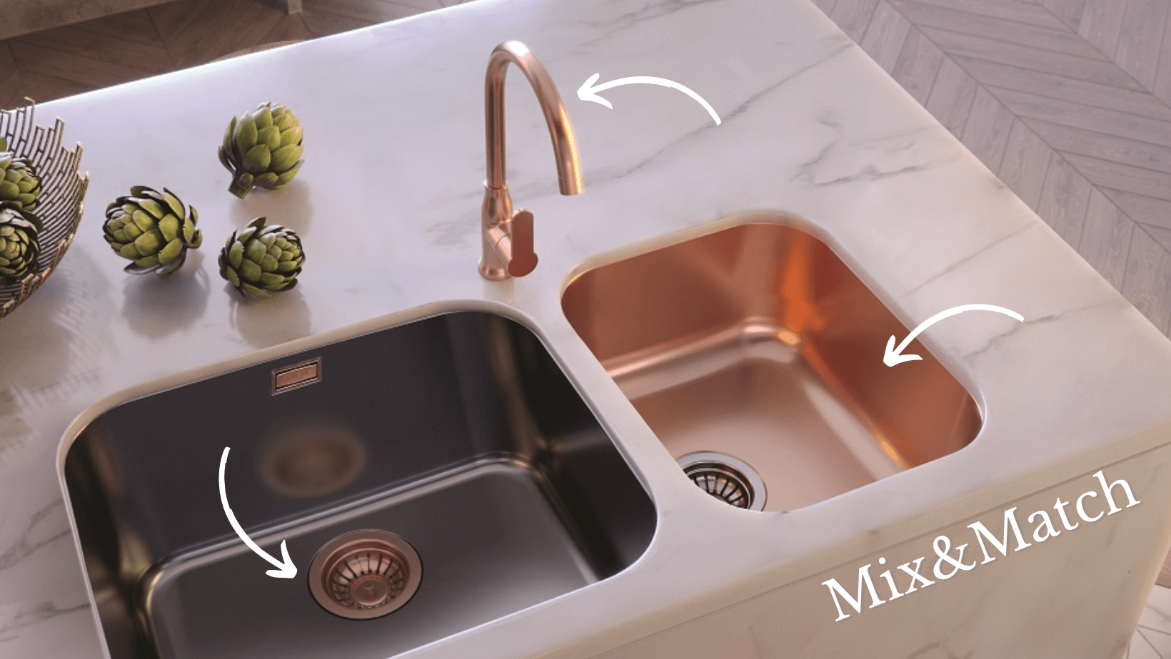 Monarch combination kitchen sink